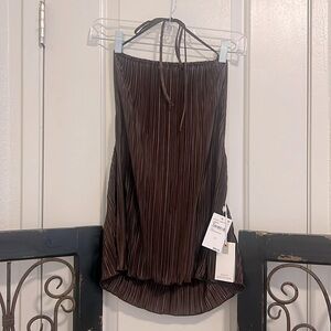 NWT Dark Coco Good American Halter Top